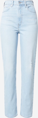 LEVI'S ® Jeans '70s High Slim Straight' in Blauw: voorkant