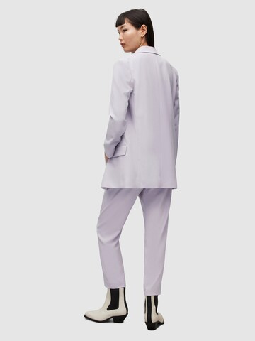 AllSaints - regular Pantalón plisado 'ALEIDA' en lila