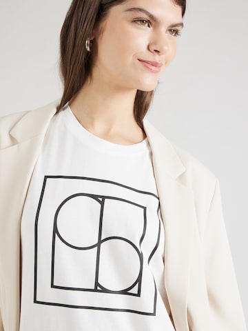 T-shirt 'SLVarga' SOAKED IN LUXURY en blanc