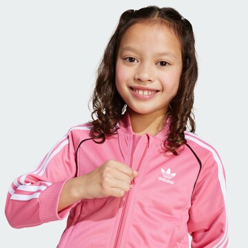 ADIDAS ORIGINALS Костюм для бега 'Adicolor' в Ярко-розовый