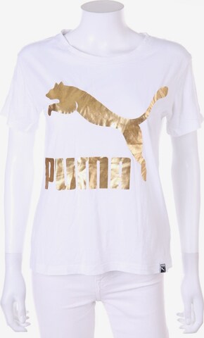 PUMA Top & Shirt in XS in White: front