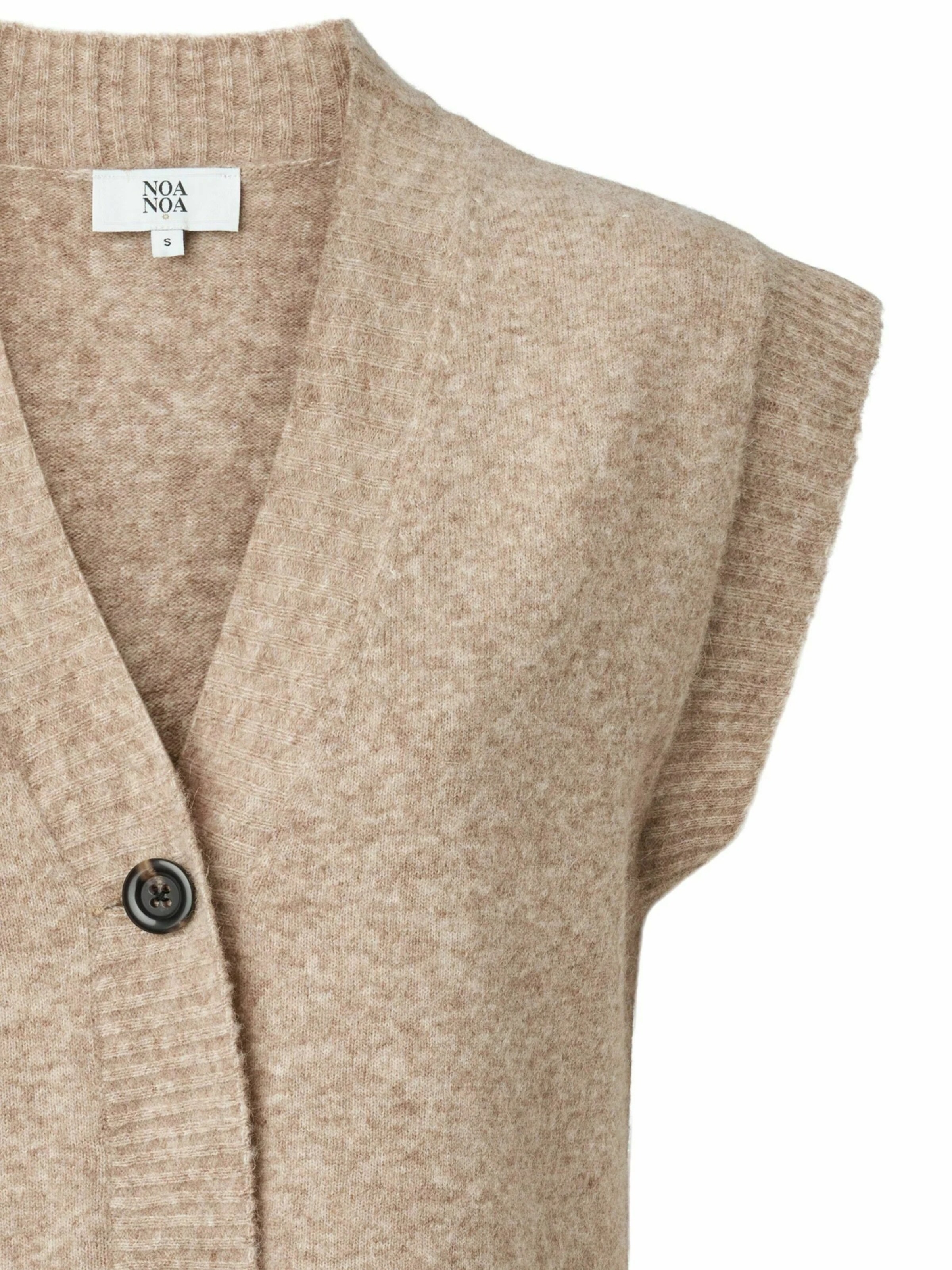 Noa Noa Neuletakki ' AlayaNN ' värissä beige