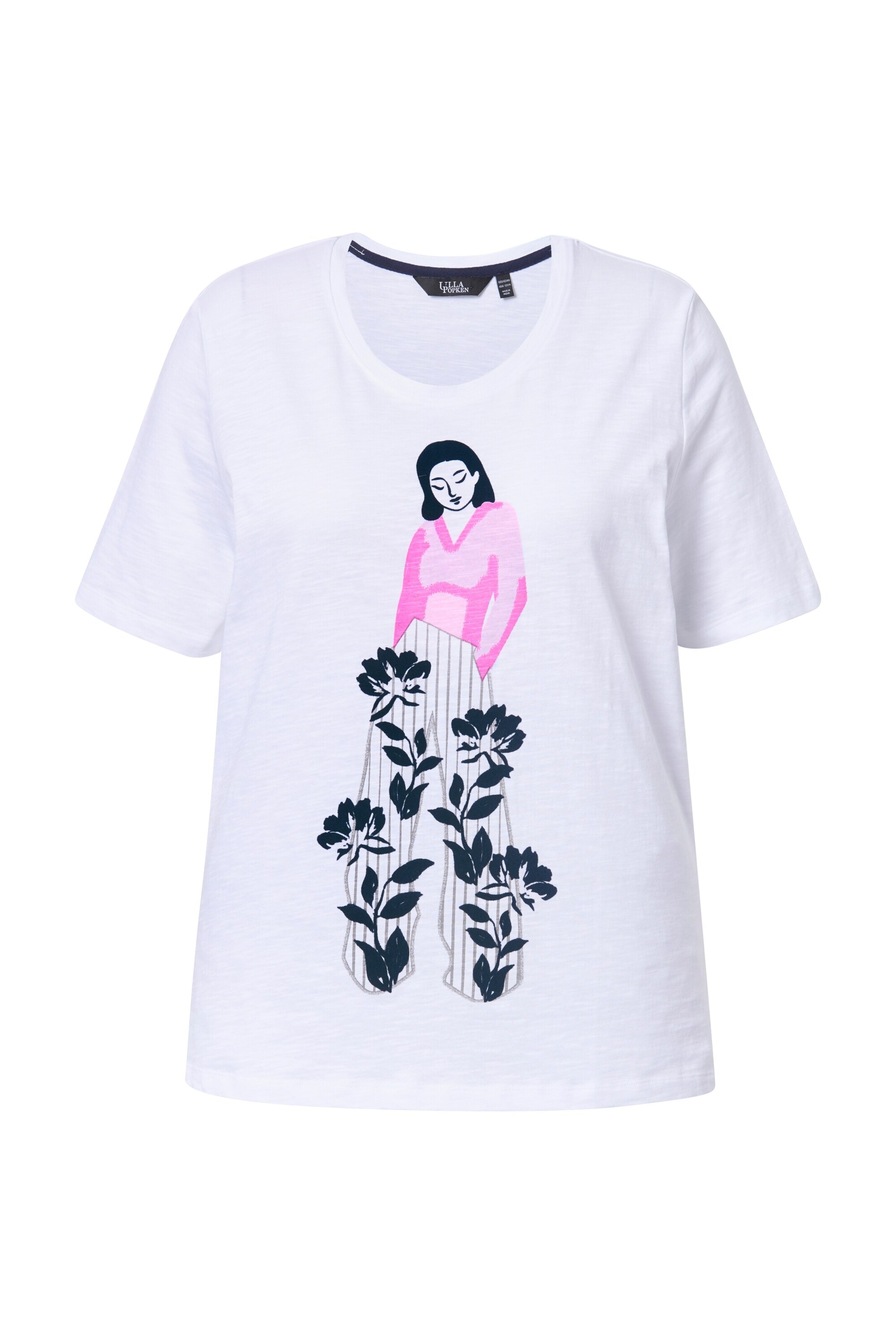Ulla Popken Shirt in White: front