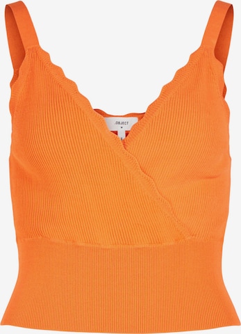 OBJECT Knitted top 'TRIA' in Orange: front