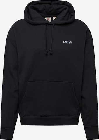 LEVI'S Sweatshirt i sort: forside
