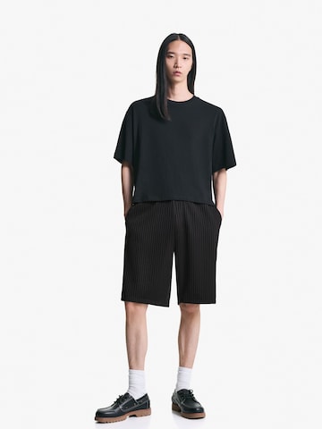 Loosefit Pantalon Bershka en noir