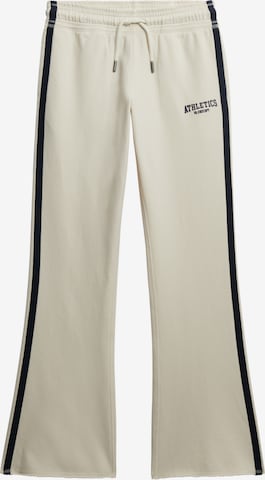 Superdry Broek in Wit: voorkant