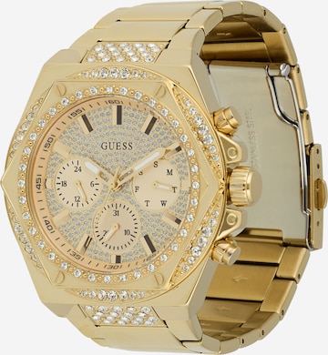 Orologio analogico 'FURY' di GUESS in oro: frontale