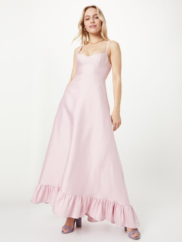 True Decadence Evening Dress in Pink