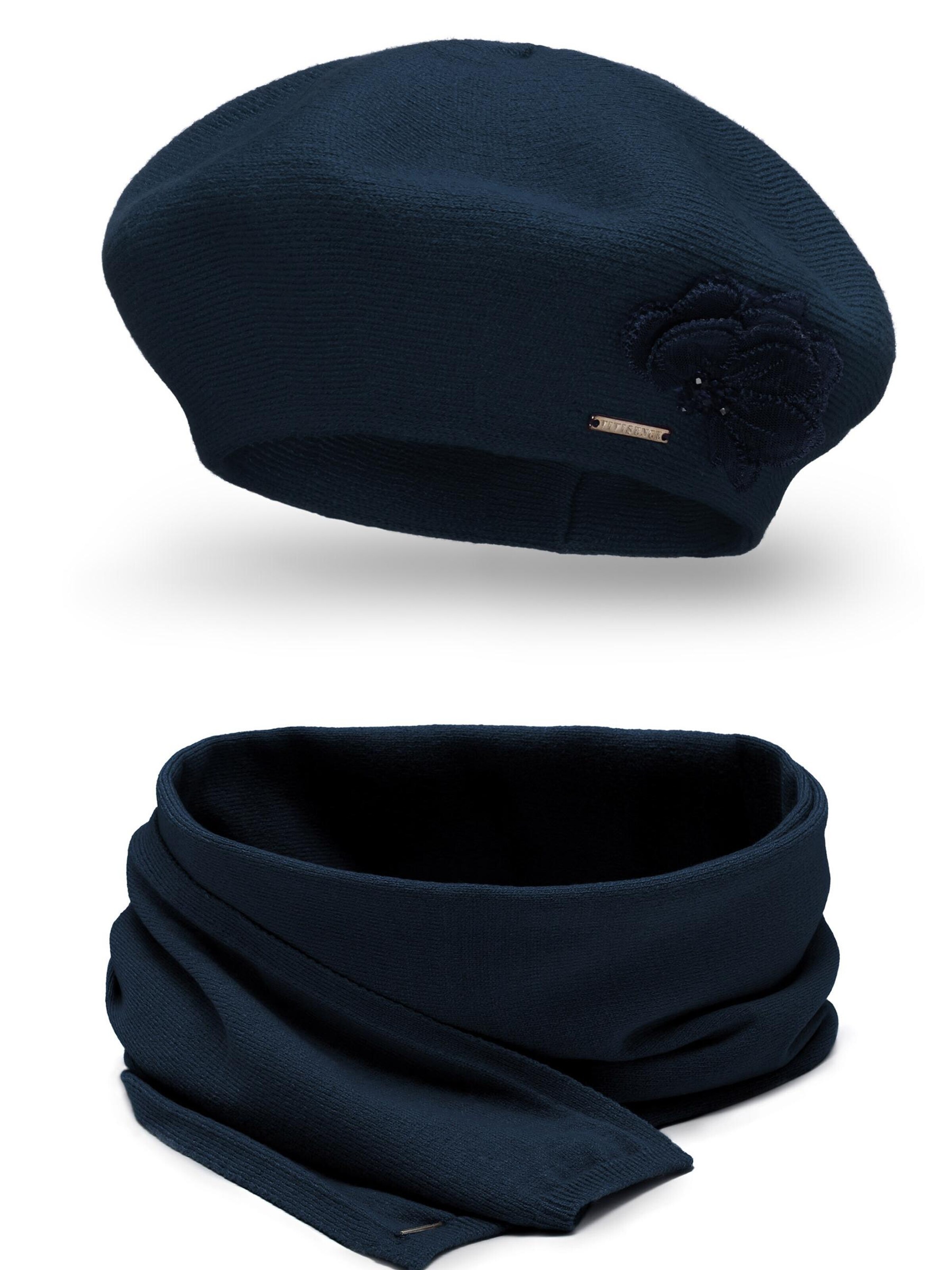 Vivisence Mütze '7036 Set'‌ in Blau: Vorderseite