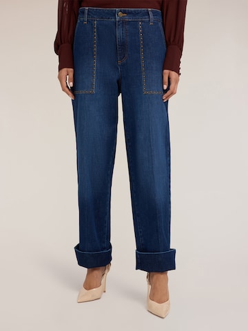 MOTIVI Wide leg Jeans in Blauw