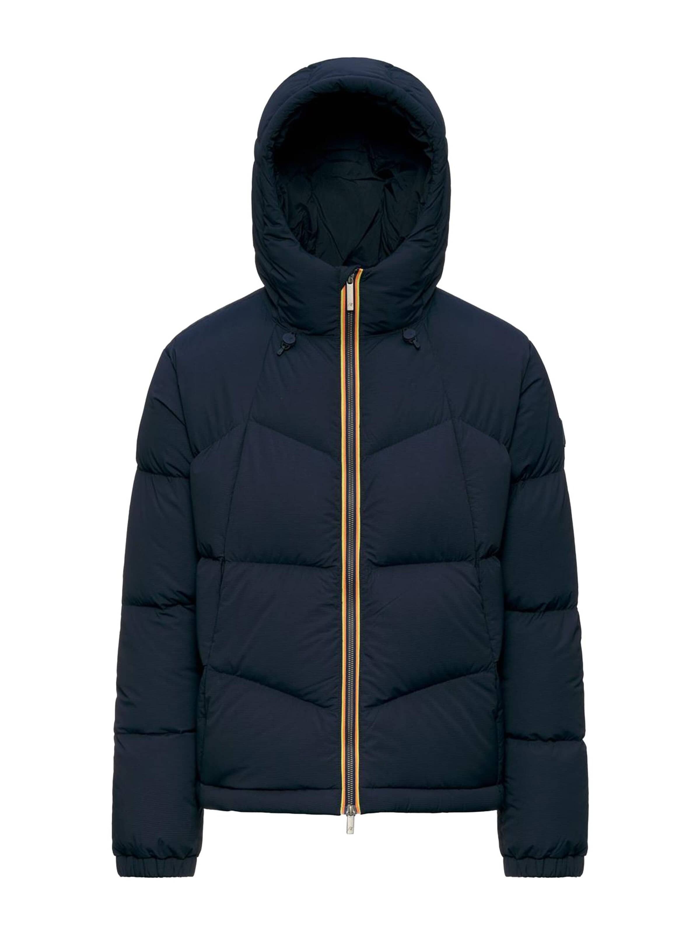 Veste d’hiver 'K-WAY QUILL FANCY NYLON GIUBBINO' K-Way en bleu : devant