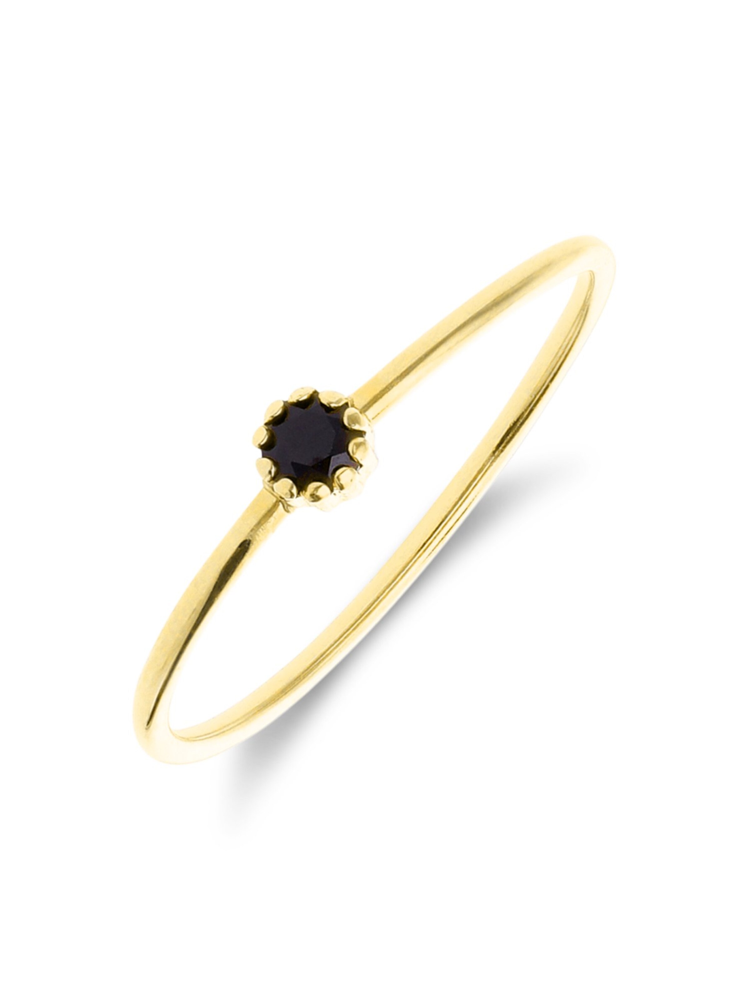 Lucardi Ring in Goud: voorkant
