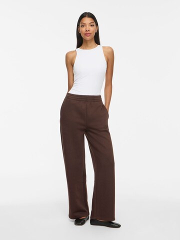 VILA - Pierna ancha Pantalón 'VIVera' en marrón