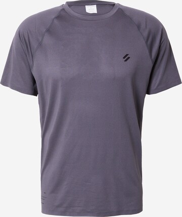 Superdry Performance Shirt in Green: front