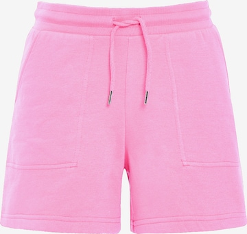 Threadbare Regular Trousers 'Spencer' in Pink: front