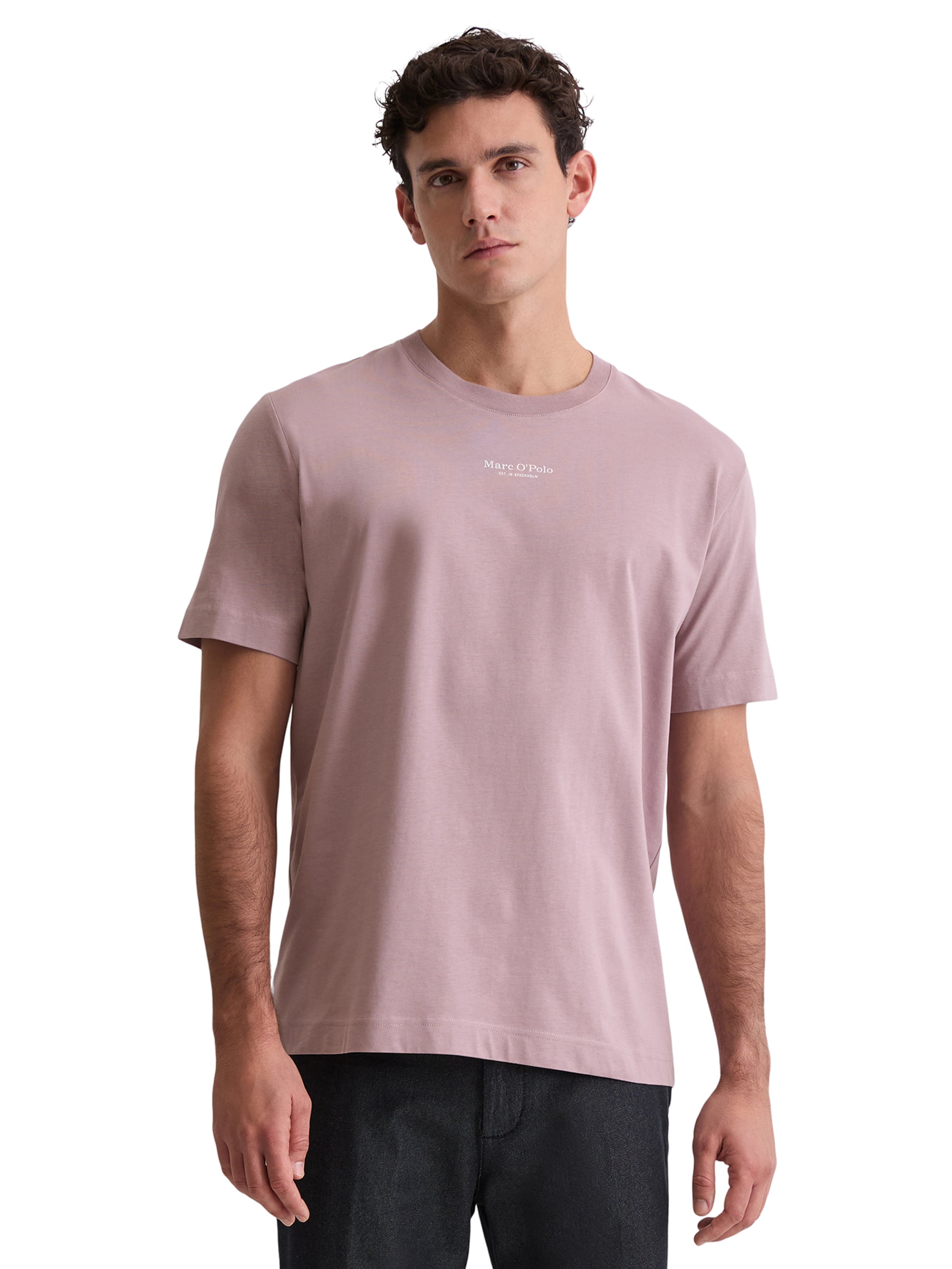 Marc O'Polo Футболка в Ярко-розовый: спереди