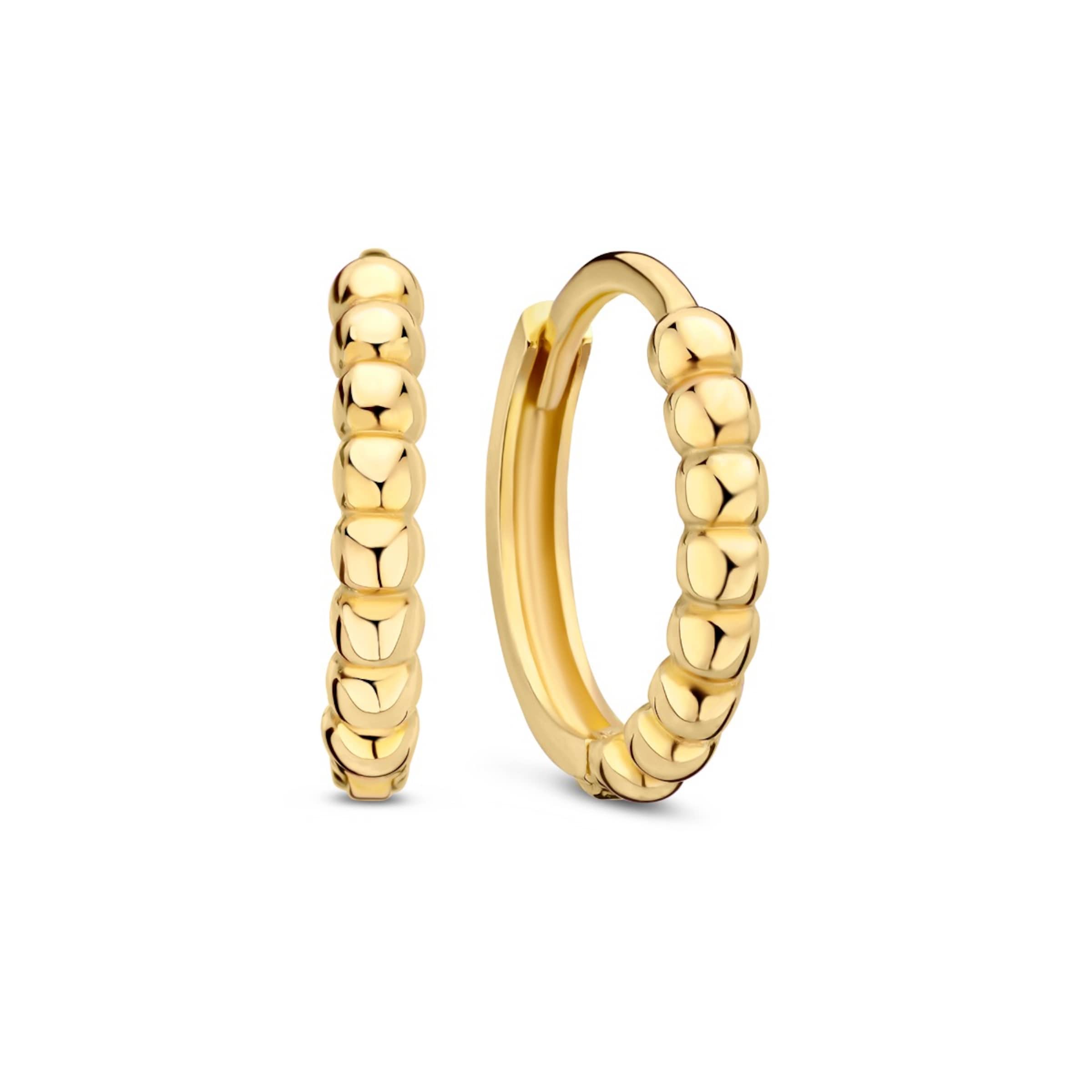 Beloro Jewels Ohrringe in Gold: Vorderseite