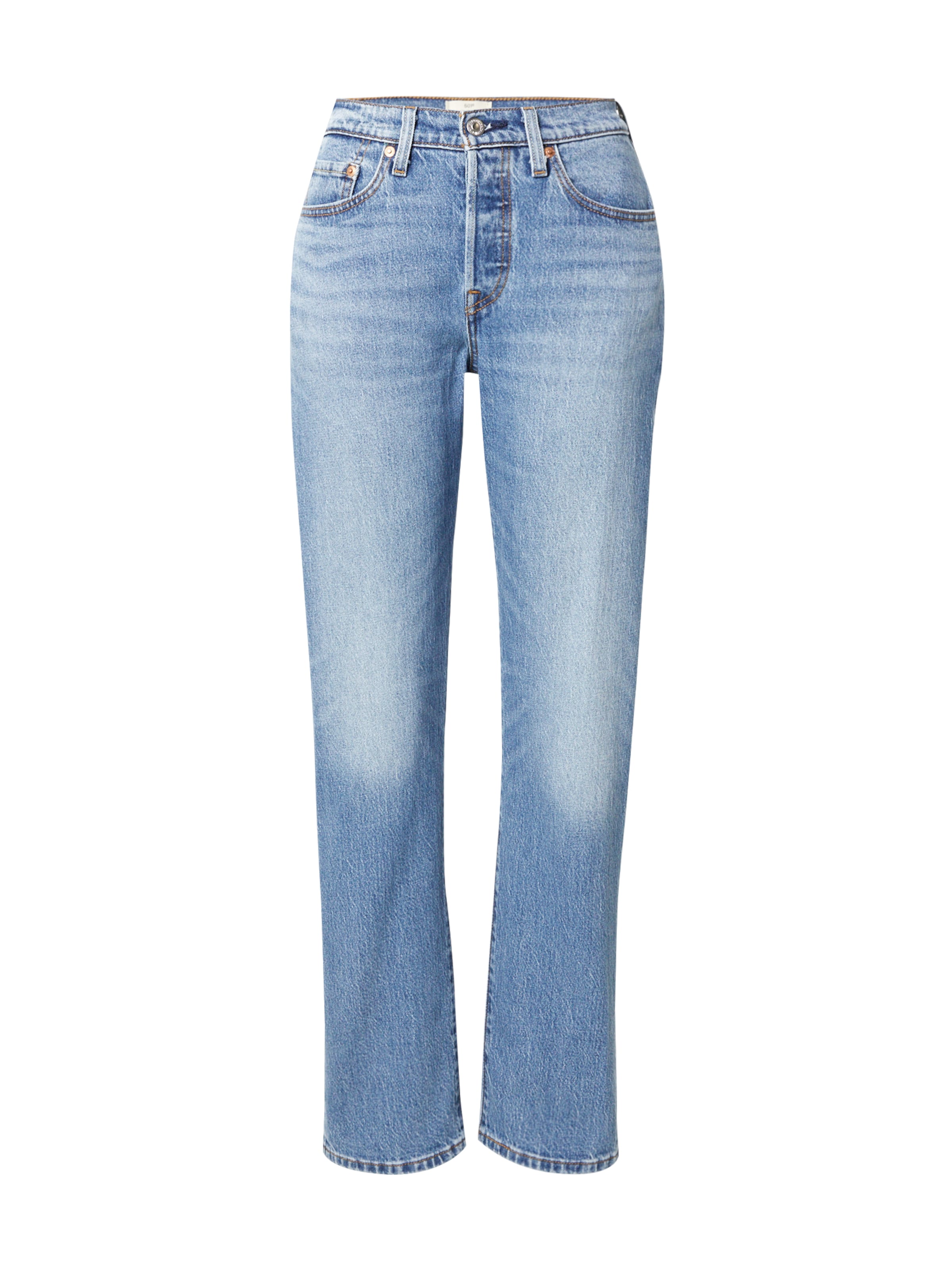 Jeans '501® Curve' di LEVI'S ® in blu: frontale