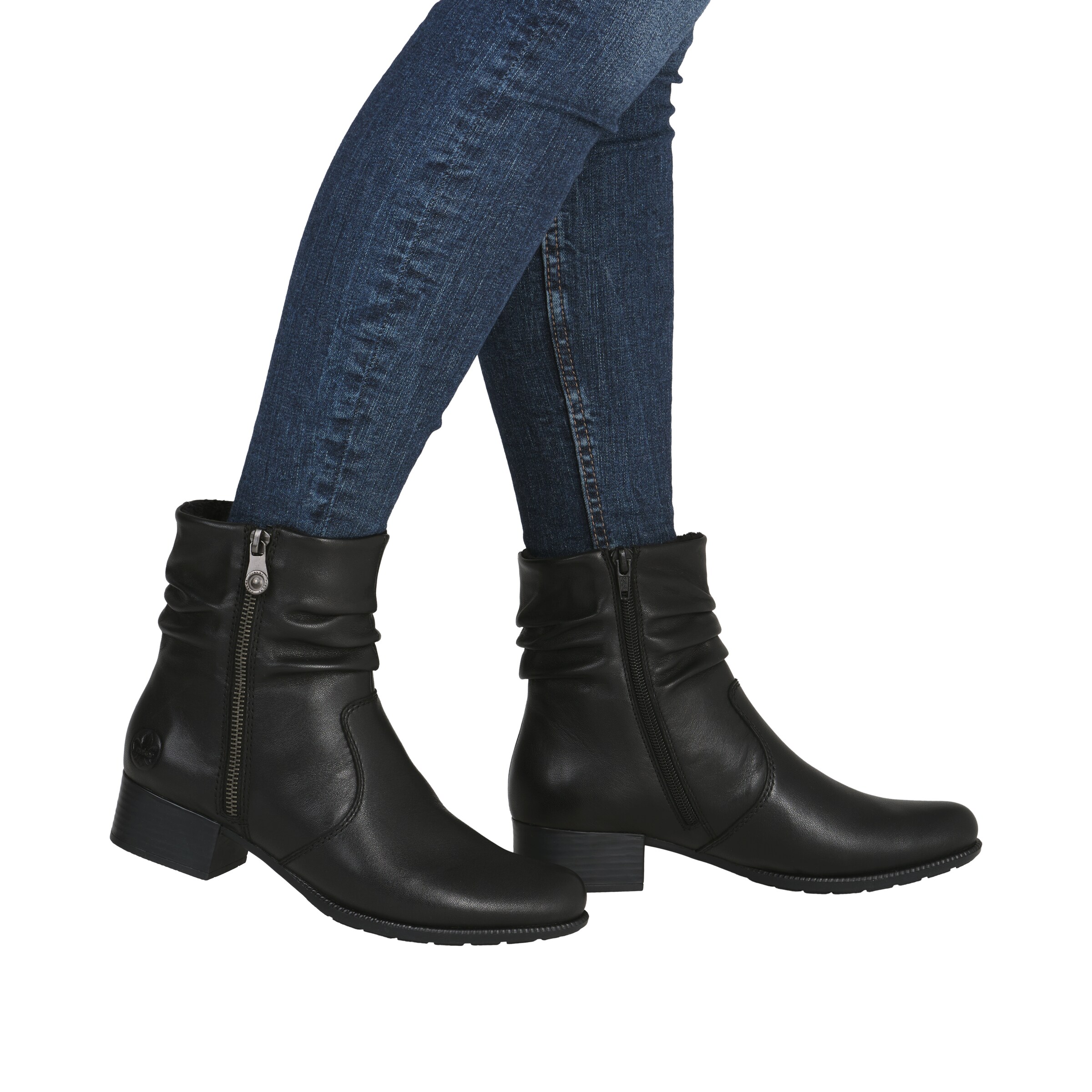 Bottines Rieker en noir