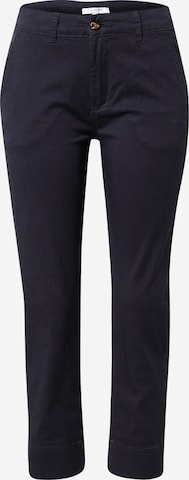 Regular Pantalon chino 'Thareza' Claire en bleu : devant