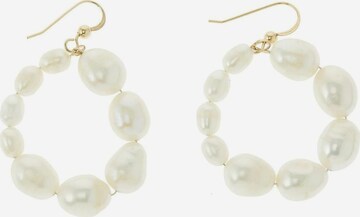 Gemshine Earrings in White: front