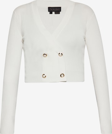 NAEMI Kofta i vit: framsida