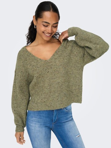 Pull-over 'VENEDA' ONLY en vert