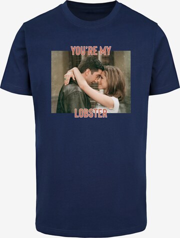 ABSOLUTE CULT Shirt 'Friends - You're My Lobster' in Blauw: voorkant