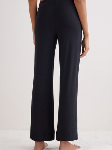 INTIMISSIMI Wide Leg Hose in Schwarz