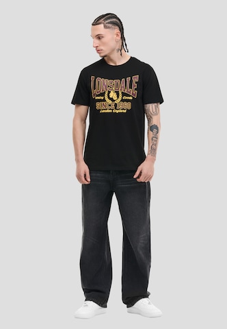T-Shirt 'Cliffe' LONSDALE en noir