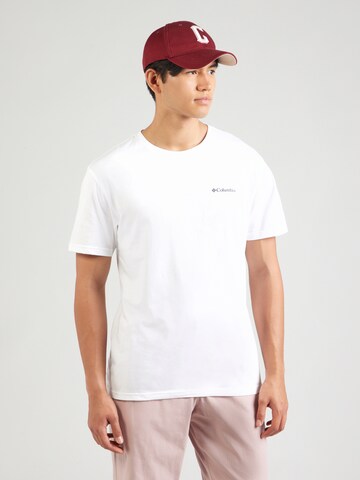 Regular fit Tricou de la COLUMBIA pe alb: față