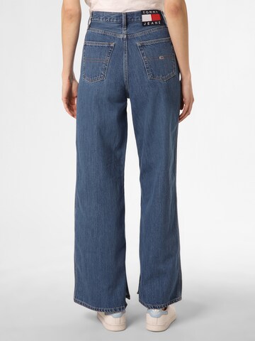 TOMMY HILFIGER Wide Leg Jeans 'Claire' in Blau