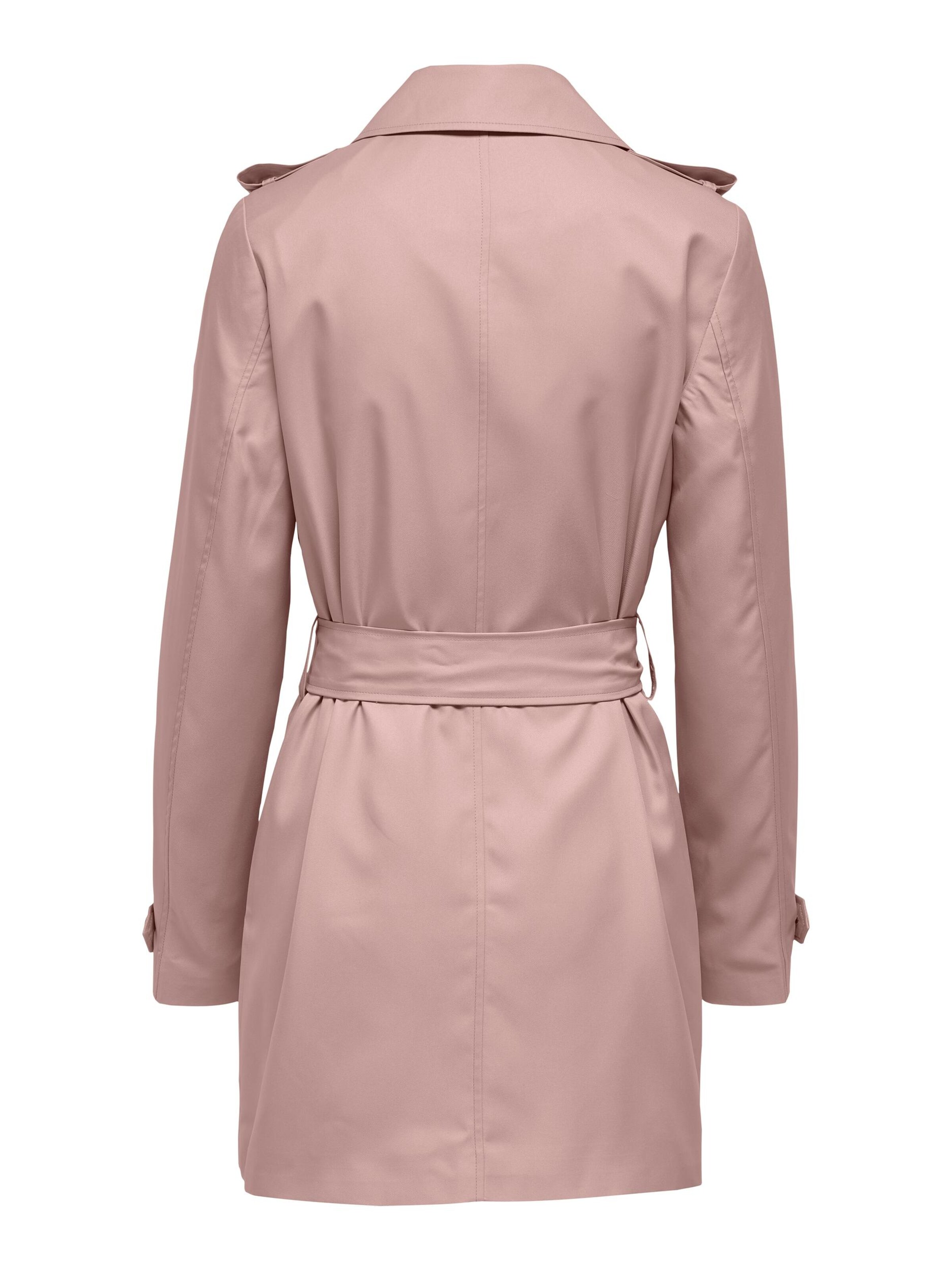 ONLY Ανοιξιάτικο και φθινοπωρινό παλτό 'Megan' σε ροζ