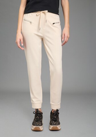 Bruno Banani Skinny Pants in Beige