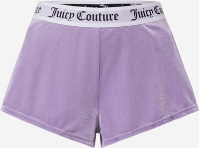 Juicy Couture Bikses, krāsa - lillā / melns / balts, Preces skats