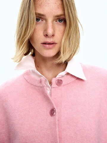 Cardigan Bershka en rose