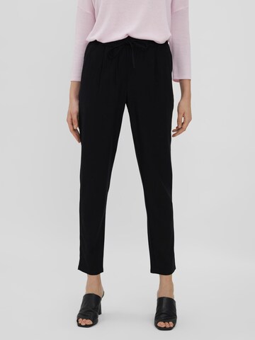 VERO MODA Tapered Trousers 'JESMILO' in Black: front