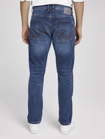 Coupe slim Jean 'Josh' TOM TAILOR en bleu