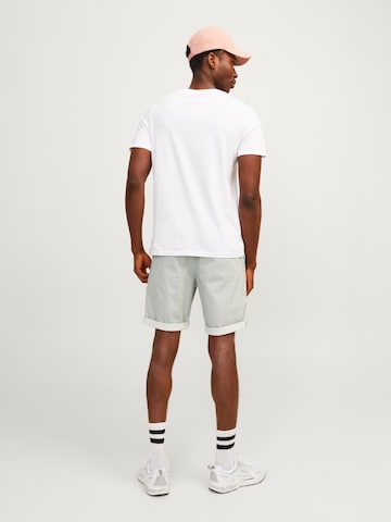 JACK & JONES - Regular Calças chino 'Bowie' em cinzento