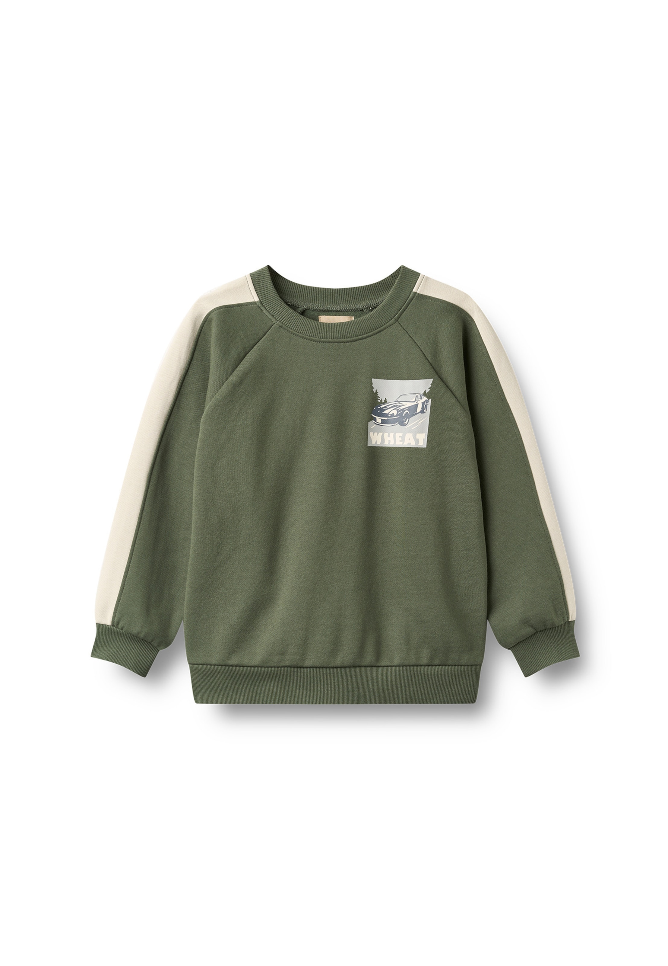 WHEAT Sweatshirt 'Zac' in Green: front