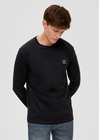 s.Oliver Shirt in Black: front