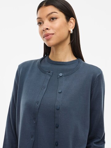 VILA Knit cardigan 'VILIPSA' in Blue