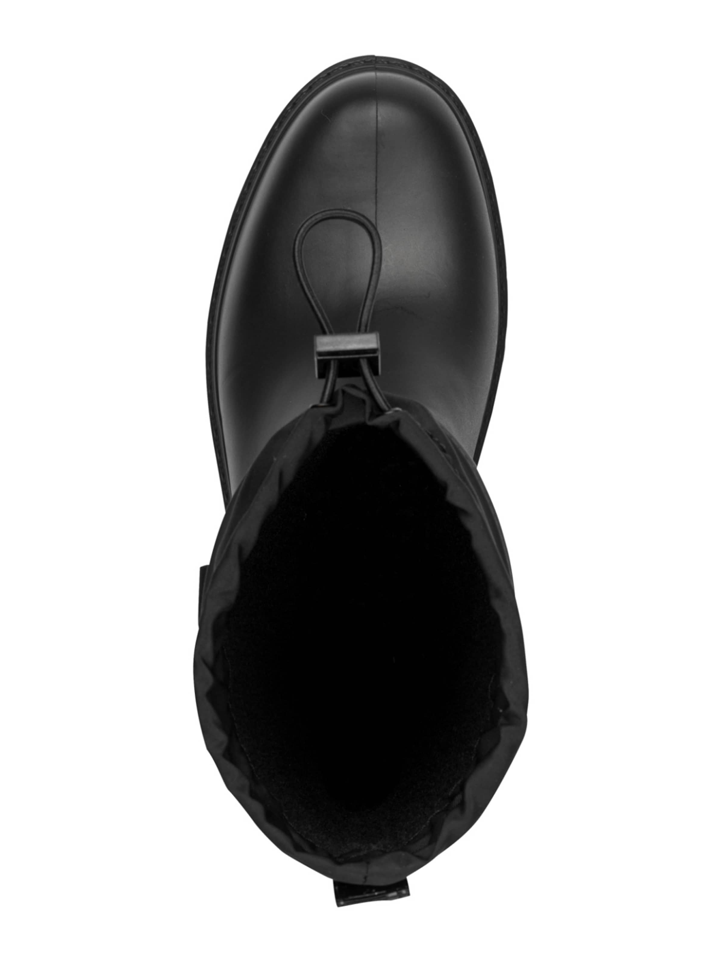 Bottes en caoutchouc Tamaris en noir