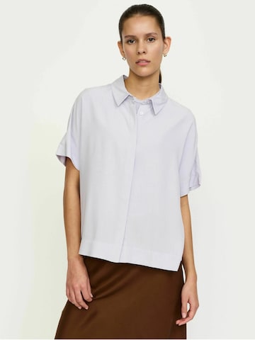 Soft Rebels Shirt ' SRFreedom ' in Lila: voorkant