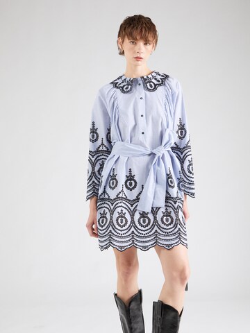 Abito camicia 'OCINA' di Munthe in blu: frontale