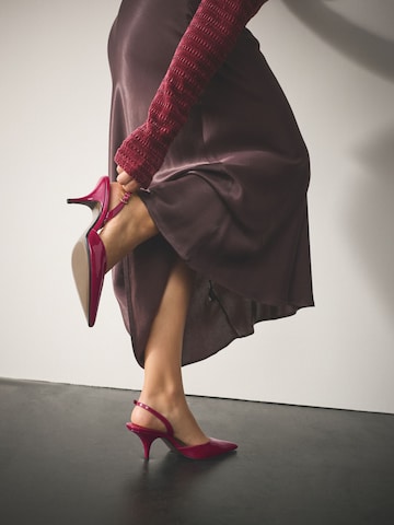Next Slingpumps 'Forever Comfort' in Roze