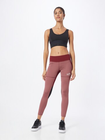 Skinny Pantalon de sport THE NORTH FACE en rouge