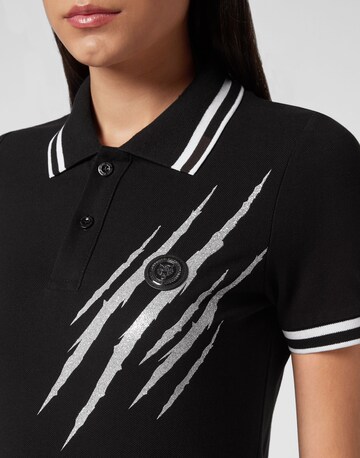 Plein Sport Shirt 'Scratch' in Zwart