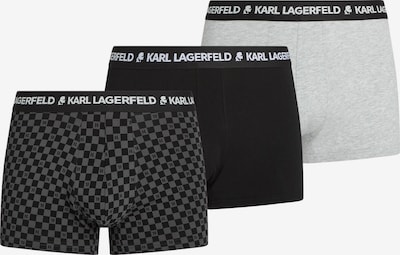 L dydžio Boxer trumpikės iš Karl Lagerfeld, spalva – tamsiai pilka / margai pilka / juoda / balta, Prekių apžvalga